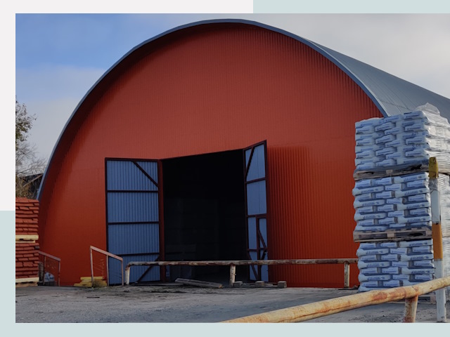 Полукруглые ангары по цене от 615 руб. в Балашиха