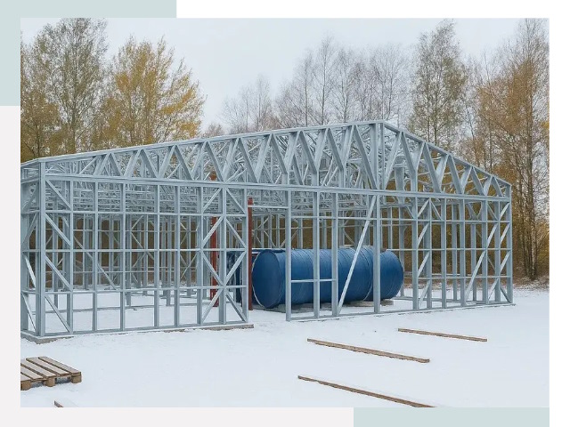 Металлические ангары в Балашихе