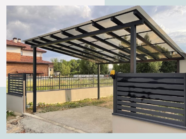 Металлические навесы в Балашиха от 615 руб. за м²