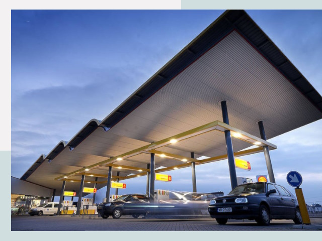Навесы для АЗС в Балашиха от 615 руб. - Защита и комфорт