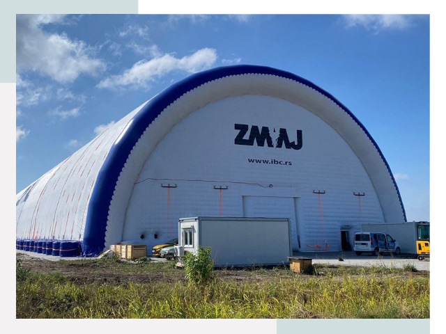 Брендирование ангаров в Балашихе