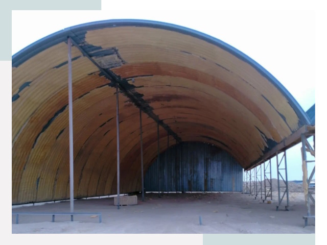 Реконструкция ангаров в Балашихе