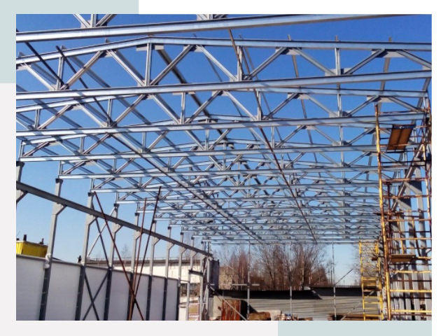 Металлокаркасы для складов в Балашихе