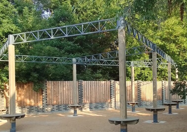 Терраса из металлоконструкций под ключ, проектирование, изготовление и монтаж от СтальСтрой-Блш